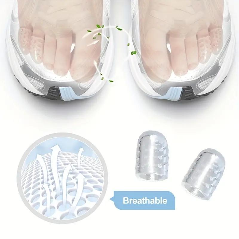 10 шт./30 шт. Защитный чехол для пальцев ног от натирания Силиконовый рукав для пальцев ног