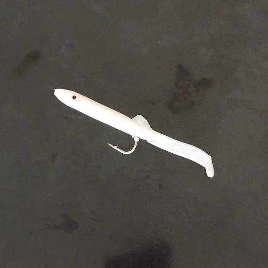 5 шт./уп. 12 см/4,2 г ПВХ рыболовная приманка Легкая ударопрочная искусственная приманка-угорь для морской рыбалки