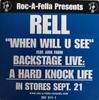 12inch Record RELL - When Will U See DEF3711 Roc-A-Fella Rec 1999 US Rap & Hip-Hop/R&B