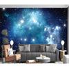 Галактика Звездное Настенное Фотообои Съемные Звездное Небо Наклейки На Стены Современная Гостиная Спальня Домашний Декор Обои