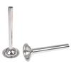 2Xstainless Steel Sausage Stuffer Attachment Stuffing Tubes Fit For Food Grinder