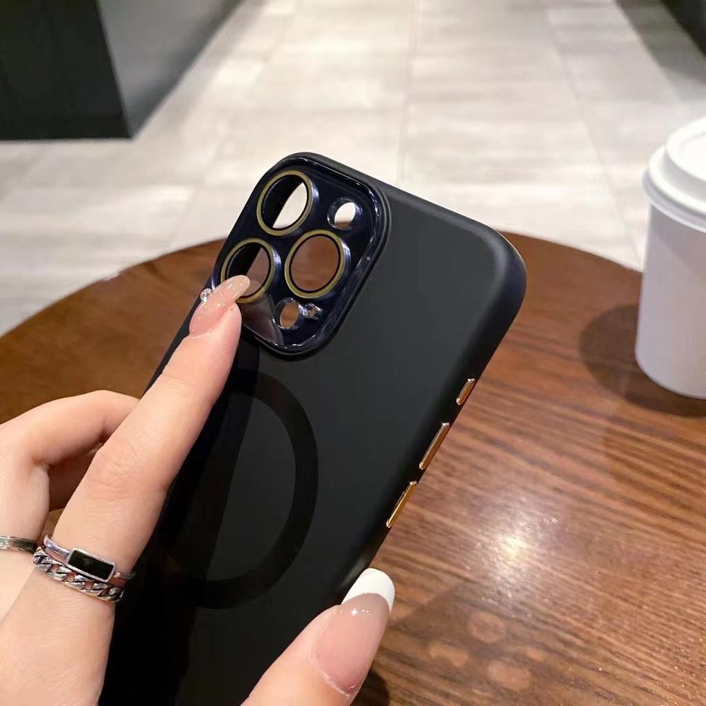 Жидкий силиконовый магнитный чехол для iPhone 15 14 13 12 Pro Max для беспроводной зарядки Magsafe, однотонный ударопрочный чехол для телефона