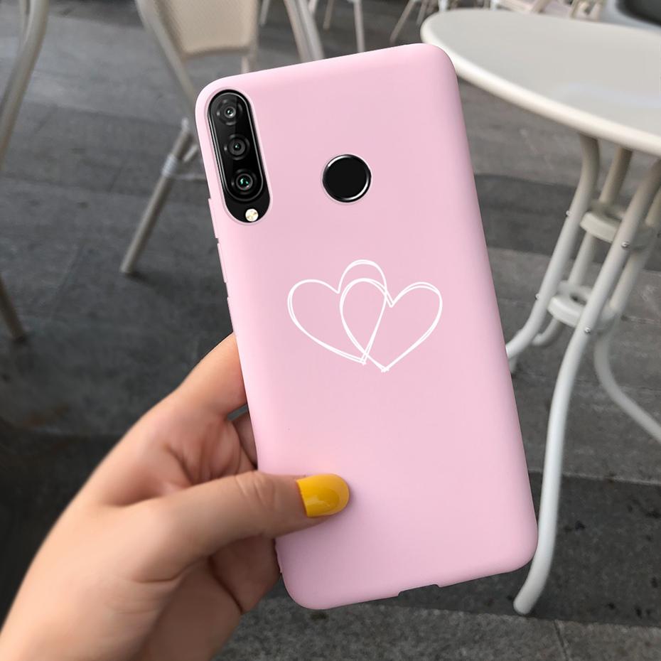 Flower Phone Cases For Huawei P30 Lite Pro Case Cover On Fundas Huawei P30 P30lite P 30 lite pro P30pro Cute Soft Silicone Cases