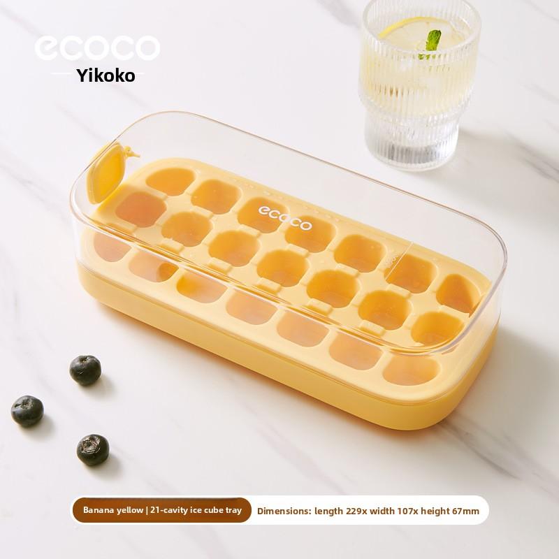 Press-type Silicone Ice Tray Mold Household Small Freezing Ice Cube Mold Easy Release Ice Cube Tray