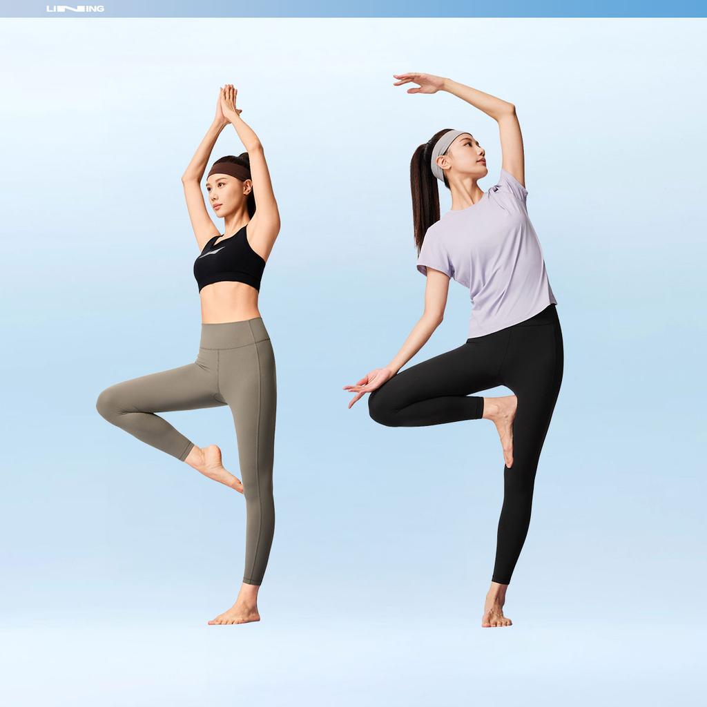 Li Ning Спортивные брюки женские из серии Fitness AULW014-3