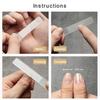 3 шт. полировальный стеклянный пилочка для кутикулы, полоски для маникюра