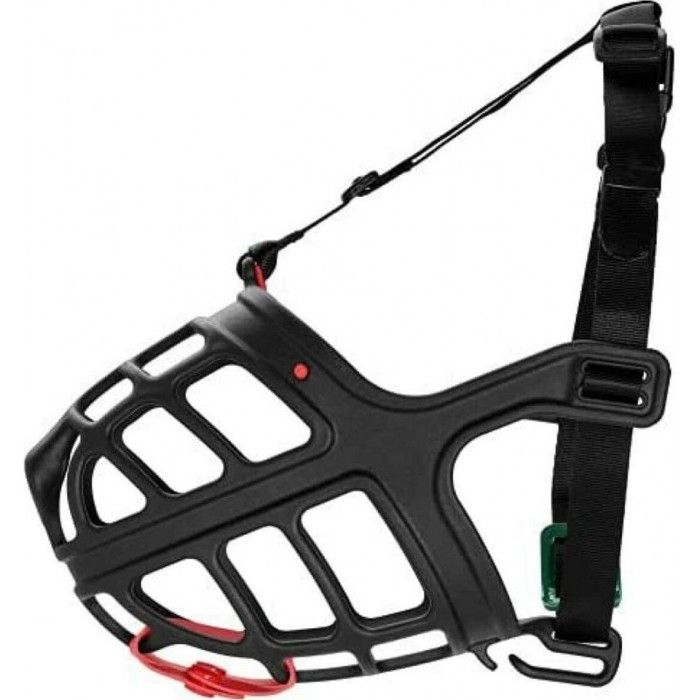 NC Muselière Hunter Albury Noir Taille 4 (7 Cm) (33 Cm) (69 Cm)