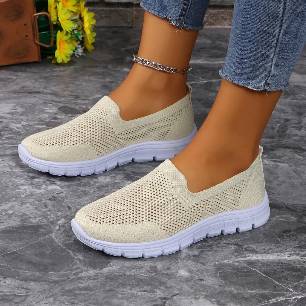 Fashion Women Sneaker 2025 New Summer Lightweight Shoes for Women Casual Flat Sneakers Plus Size Loafers Anti Slip Tennis Sneakers Women