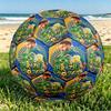 Neymar Jr Print Size 5 Soccer Ball, PU Wear Resistant Football for Match Training and Daily Practice, Birthday Gift for Soccer Fans