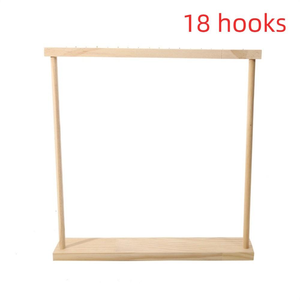Exquisite Necklace Hanging Rack Portable Jewelry Jewelry Holder Simple Wood Necklace Stand  Desk