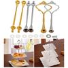 Crown 3 Tier Cake Cupcake Plate Stand Handle Hardware Fitting Holder