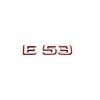 2024 Новый стиль Двухцветные Буквы Цифры Шильдик E43 E53 E63s для Крыла Багажника Задней Части Автомобиля W212 W213 W214 Наклейка Логотип Аксессуары