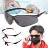 2pcs New Cycling Sunglasses Windproof Sand Prevention Safety Riding Goggles Welding Protective Glasses Work Lab Cycling Glasse