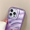 Mobile Phone Cases for iPhone 11 13 XR 16 Pro Max 12 14 Pro Max Case iPhone 16 7 Plus 8 Plus XS Max 6 15 Plus Laser Wave Pattern Anti-drop Waterproof