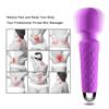 Powerful Magic Wand Vibrators for Women G Spot Clitoris Stimulator Dildo Wand Massager Masturbator AV Stick Sex Toys for