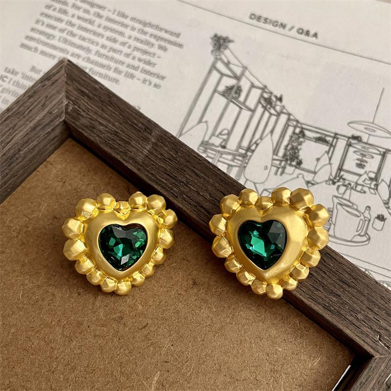 Классические серьги среднего размера для женщин и девочек с эмалью и цветком, серьги-клипсы, винтажные элегантные женские вечерние аксессуары для банкетов высокого класса, ювелирные изделия