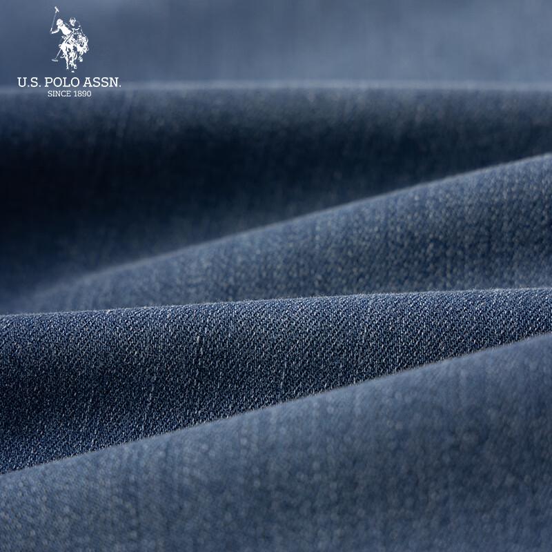 U.S. Polo Assn. Мужские джинсы прямого кроя из лиоцелла в стиле business casual