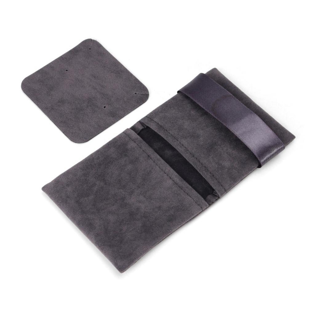 Решение для упаковки ювелирных изделий Разноцветный бархатный мешочек Органайзеры для демонстрации серег Бархатная текстура Подходит для аксессуаров