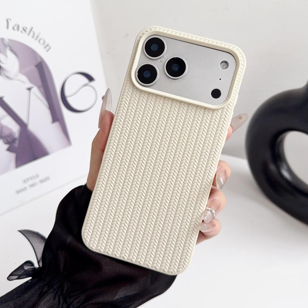 Плетеная накладка для телефона For For Iphone 17 Air 14 1 Plus 11 12 13 16 Pro Max Ультратонкая ударопрочная защитная крышка Бампер
