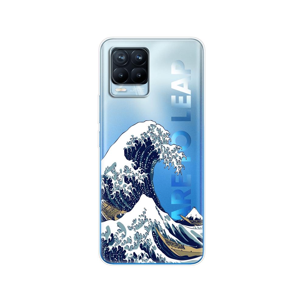 Чехол для Realme 8, 6,4 дюйма, мягкий силиконовый чехол из ТПУ для Realme 8 Pro OPPO Realme8 4G RMX3085, чехол для телефона, чехол, чехол-бампер, сумка