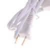 White/Black Lamp Power Cord W Dimmer Switch Ac 220V/110V Us Plug