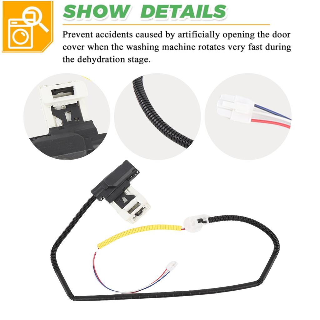 Замена выключателя блокировки крышки стиральной машины для стиральной машины Crosley Дверь W11307244 W10682535 W11253733