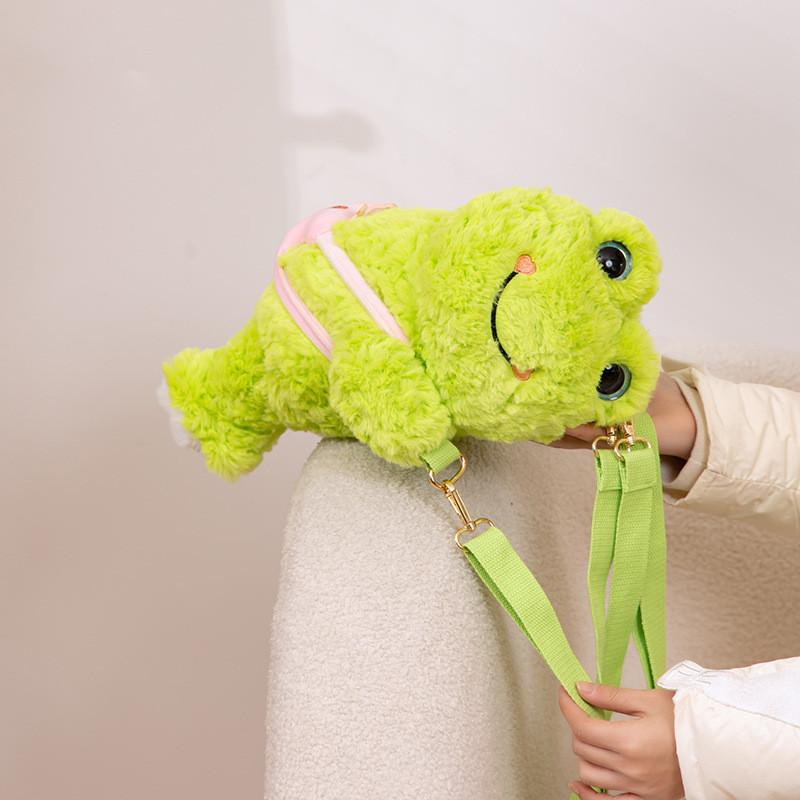 Plush Raccoon Stylish Bag Cute Panda Backpack Cuddly Penguin Soft Toy Perfect Kids For