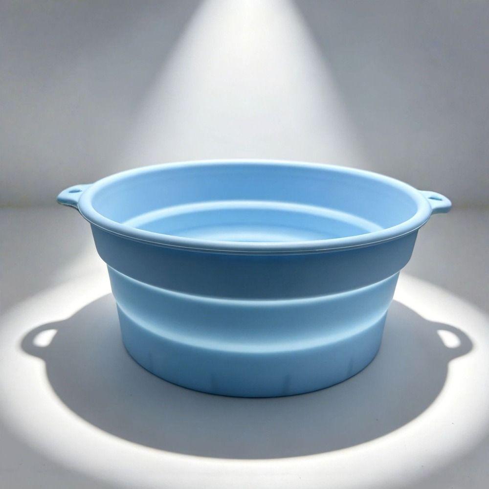 Silicone Face Ice Bath Bowl Built-in Ice Tray Skincare Washbasin  Household Care