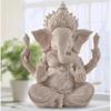 Sandstone Ganesha Buddha Elephant Statue Sculpture Handmade Elephant Figurine Home Decoration Accessories Desk Decoration
