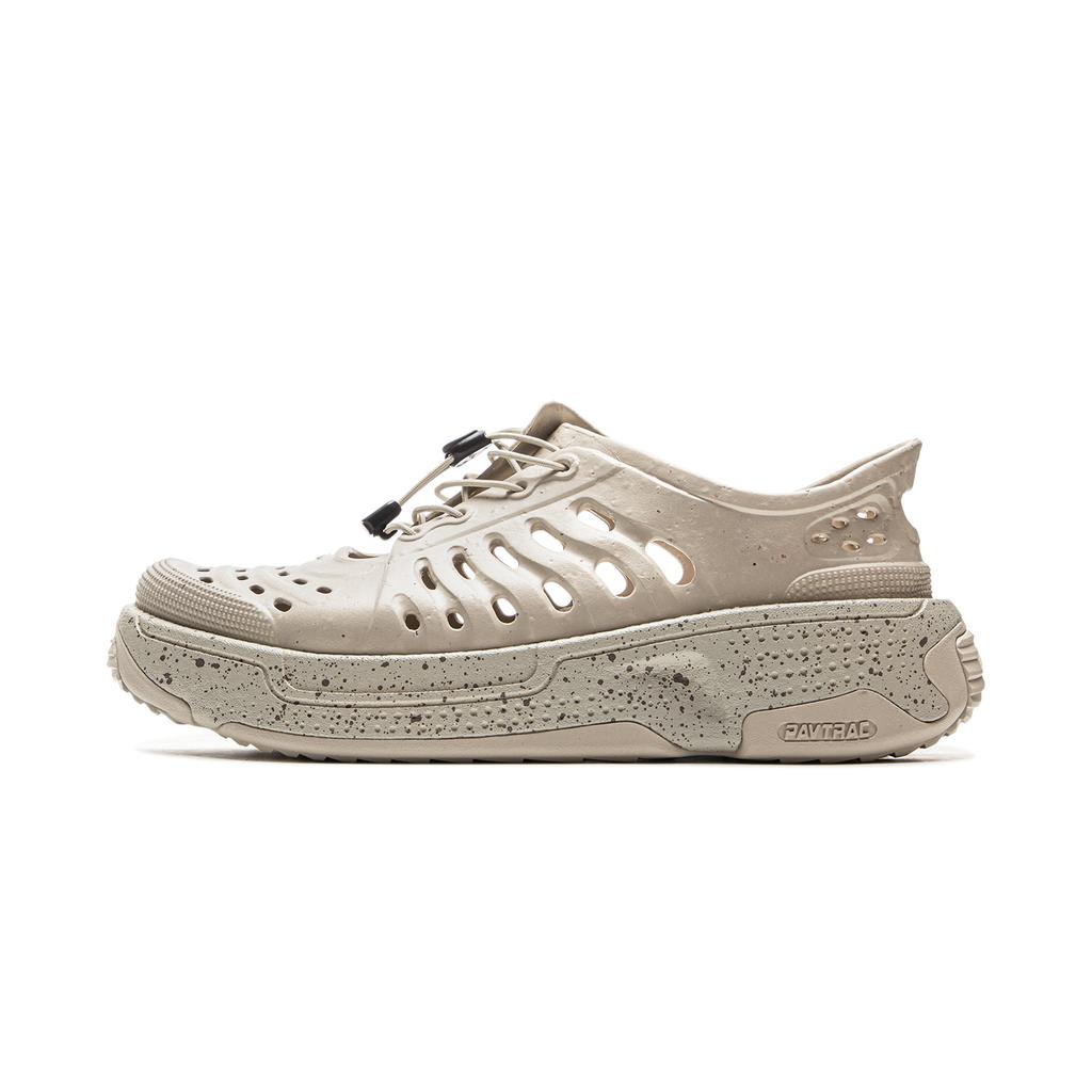 Li Ning Pangu Trek Lightweight High Resilience Trendy Non-Slip Wear-Resistant Creek Shoes Unisex Shoes Oatmeal-Gray AZSV025-1