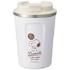 Stainless Steel Tumbler, Small, 350ml, with Lid, Vacuum Insulated, Snoopy, SNOOPY24, Peanuts, STBC3F, Insulated for Hot and Cold Coffee