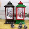 Christmas Musical Snow Lantern USB Plug In & Battery Operated LEDs Fairy Lights Lamp Santa Claus