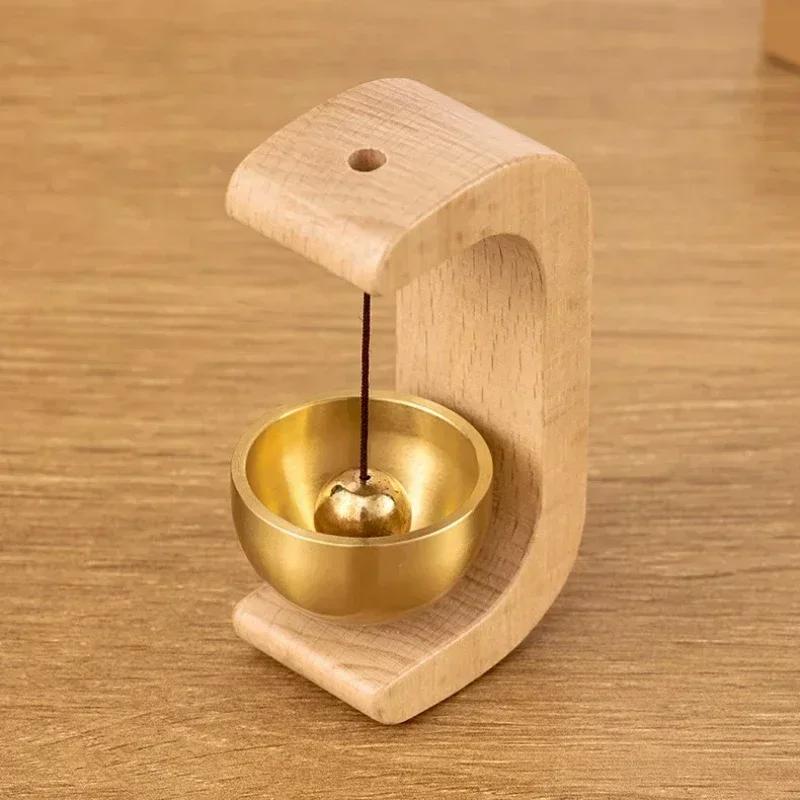 New Wooden Wind Chimes Wireless Doorbell Entrance Door Bell Decorative Wind Bell for Home Opening Hanging Decorations