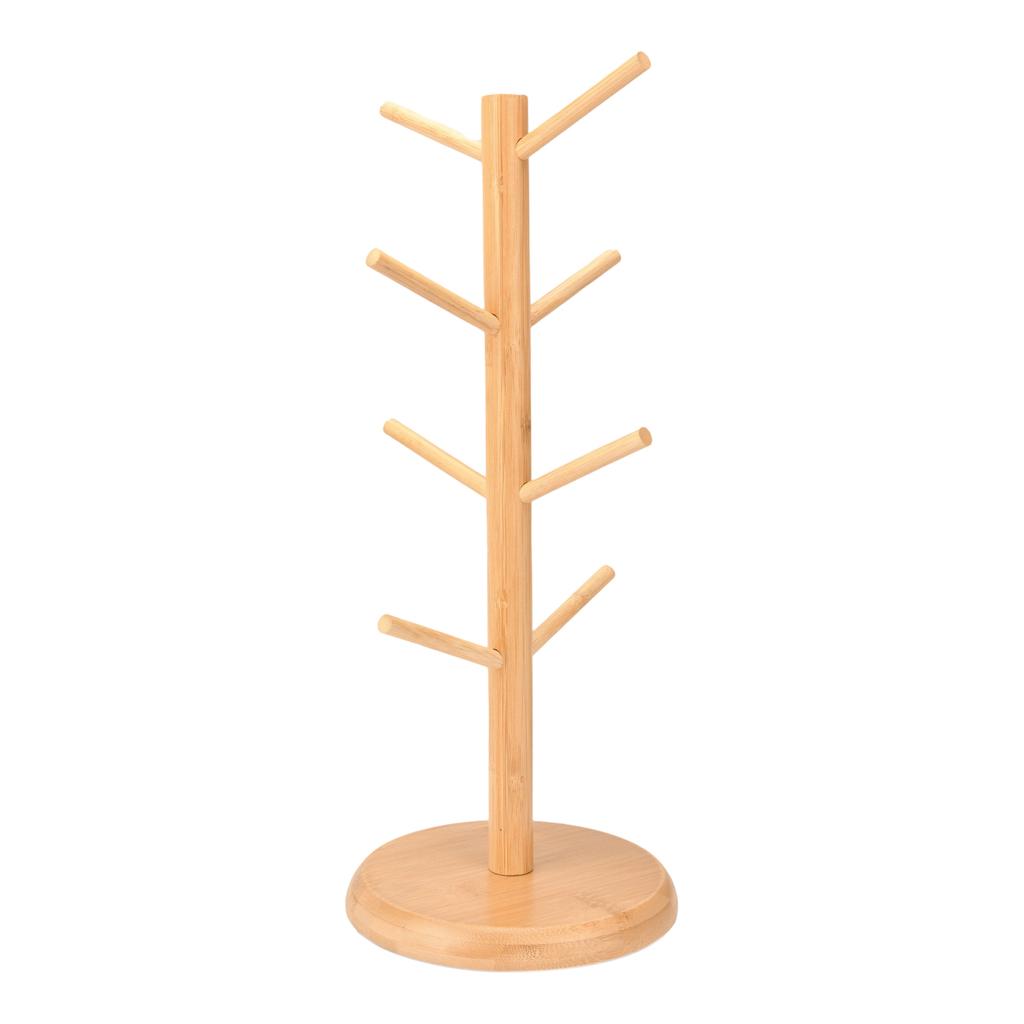 Multi Layer Wooden Cup Holder, Rotating Cup Storage Rack, Storage Rack