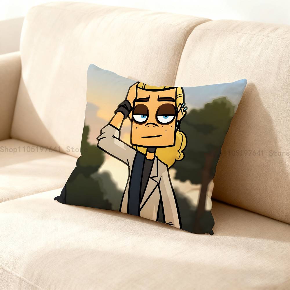 Cool Art Metal Family Dee Pillow Case For Sofa Decor Car Office Room Printing Cushion Cover Decorations And Protector