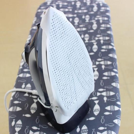 Iron Protective Cover Shield Smooth Non-Stick Surface Heat-Resistant Universal Fit Iron Shoe Cover Garment Board Cover Mat