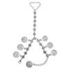 Bohemian Coin Charm Slave Bracelets For Women Vintage Silver Color Bracelet Gypsy Ethnic Tribal Festival Indian Jewelry Turkish