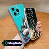 Чехол для телефона Zenless Zone Zero QingYi для iPhone 17 16 15 14 13 12 11 Air Pro Max Plus Mini Magsafe Прозрачный Цветной Чехол Роскошный