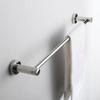 30cm Towel Holder Stainless Steel Towel Rack Extended Thickened Single Double Pole Bathroom Hotel Wall Mount Holder Toallero