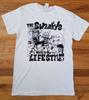 THE SWANKYS Футболка в стиле Lifestyle Японская Хардкор Панк Группа Футболка UK RAW