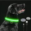 LED Glowing Dog Collar Adjustable Flashing Rechargea Luminous Collar Night Anti-Lost Dog Light HarnessFor Small Dog Pet Products