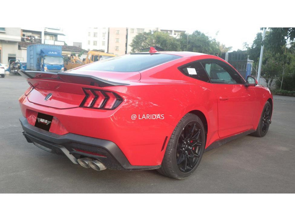 Задний спойлер из углеродного волокна для Ford Mustang Dark Horse S650 Хвостовое крыло Комплект кузова
