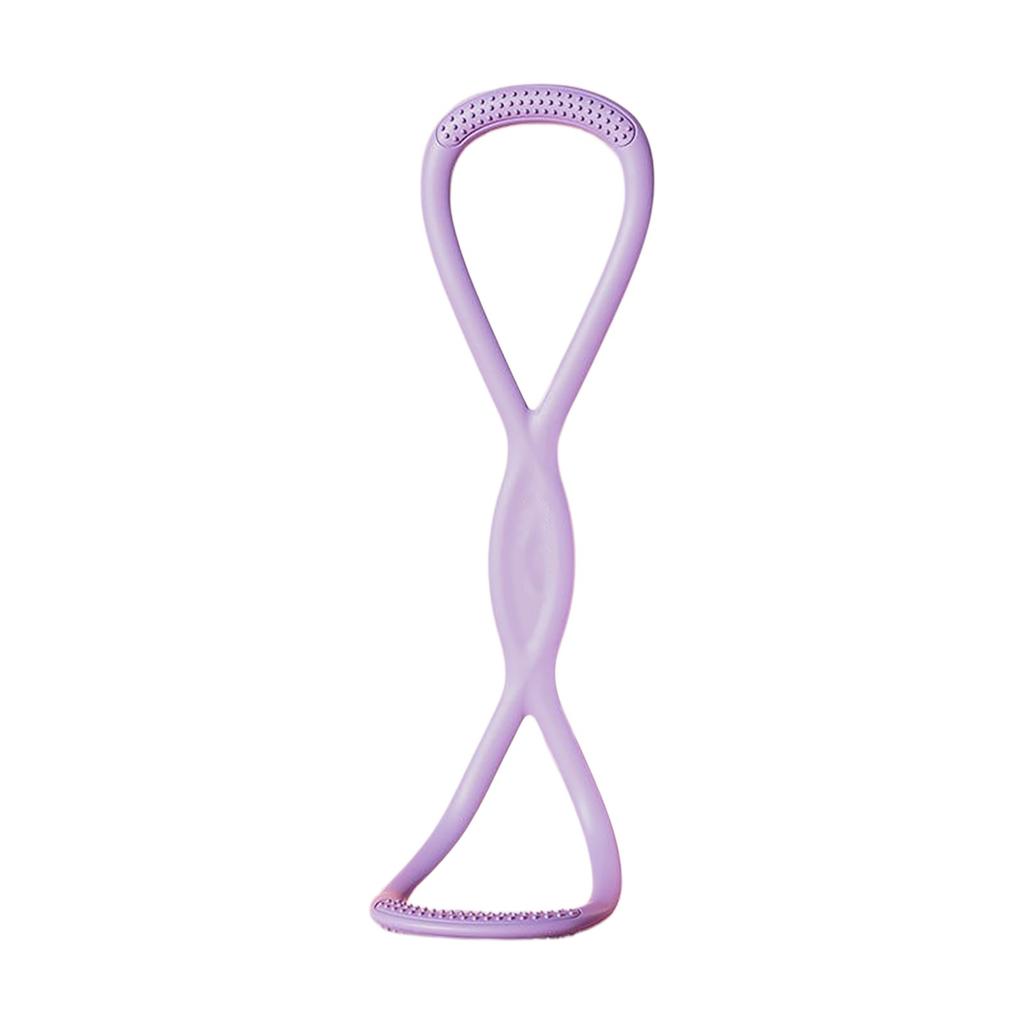 Eight-character Puller Fitness Elastic Rope Shoulder And Neck Stretch Yoga Resistance Band High Elastic Silicone Eight-character Pull Rope