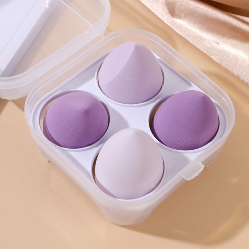 Super Soft Beauty Sponge Makeup Egg Set - Non-Absorbing Puff Cushion