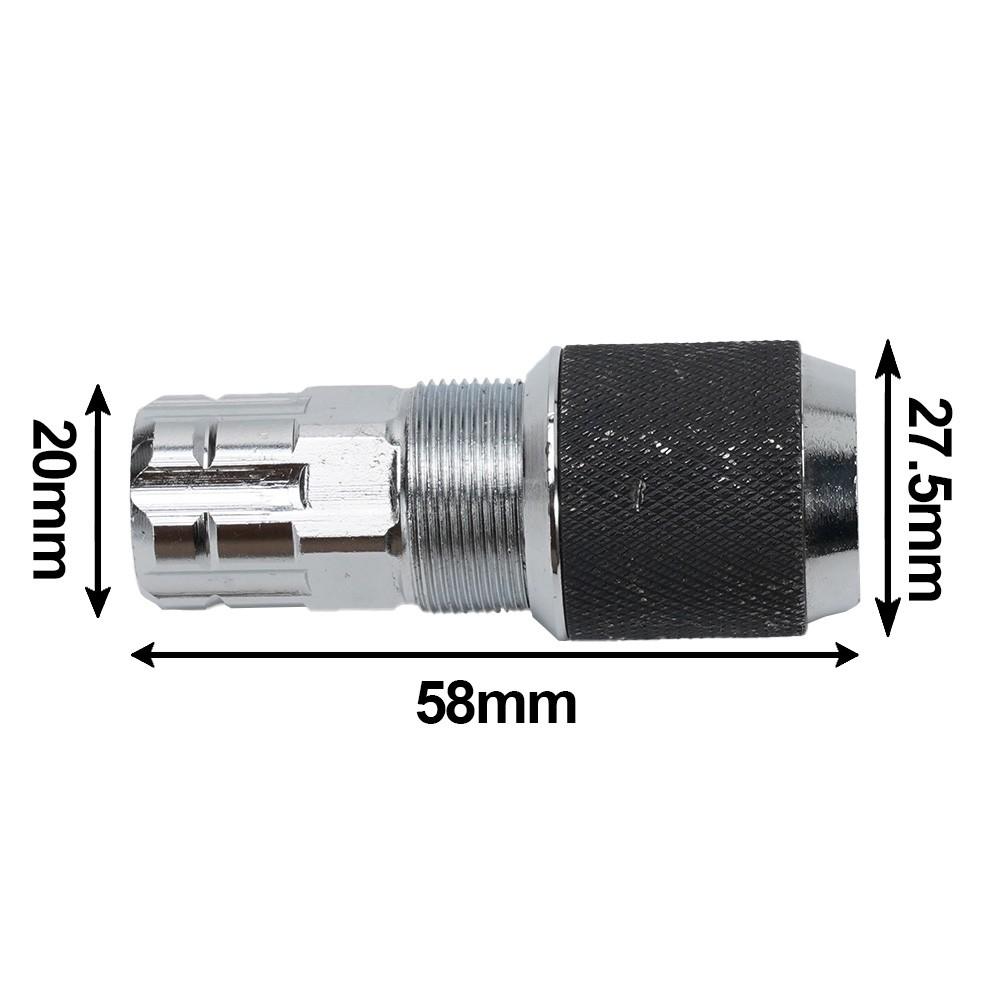 Регулируемый зажимной инструмент M6-M12 Удерживающий патрон для метчика Переходник 3/8 Ключ для метчика