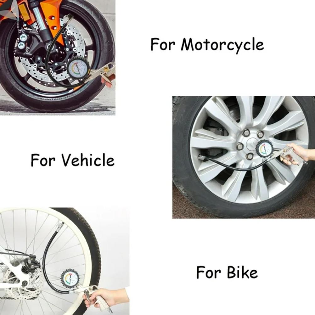 0-16Бар/0-220Psi Пистолет для накачки шин Автомобильный насос для накачки шин Ремонт Компрессор для шин мотоцикла Ca S1V0