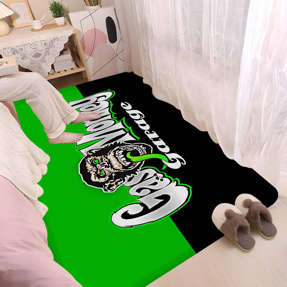 Gas Monkey Garage Logo Room Mats Nordic Style Home Doormat Bathroom-Toilet Mats Bedroom Hotel Decor Mat