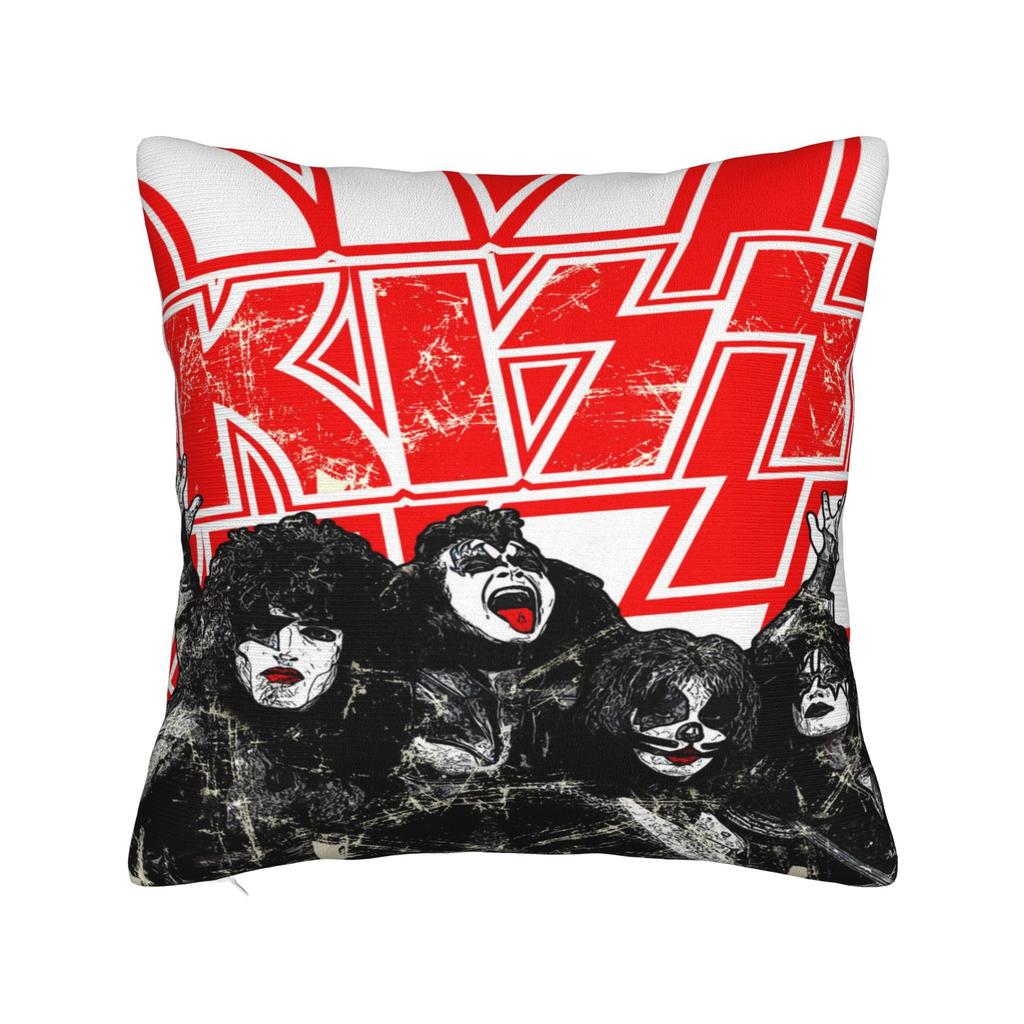 Home Decoration Spaceman Ace Frehley Kiss Band Pillowcases Stuff Pillow Covers Square Multiple Sizes