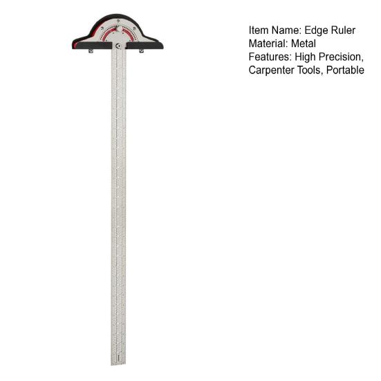 10/15/20-Inch Woodworkers Edge Rule High Precision Protractors Heavy Duty Metal Angle Finder Carpenter Layout