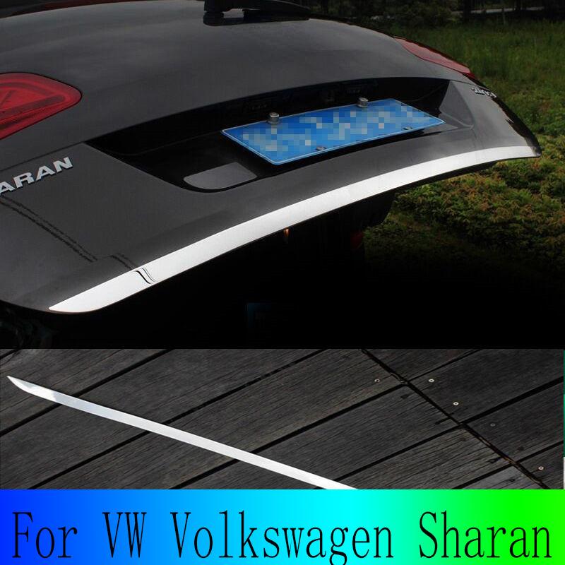 Для VW Volkswagen Sharan крышка багажника автомобиля защищает двери внешние аксессуары Ding Prevention Guard внешние части хром